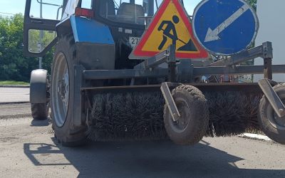 Услуги дорожной щетки на базе МТЗ - Брянск, заказать или взять в аренду