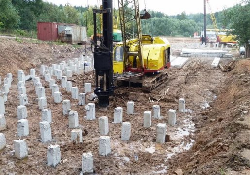 Забивка свай стоимость услуг и где заказать - Брянск