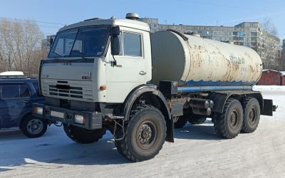 Цистерна-водовоз на базе Камаз - Брянск, заказать или взять в аренду