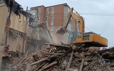 Промышленный снос и демонтаж зданий спецтехникой - Брянск, цены, предложения специалистов