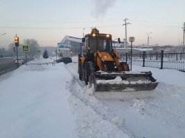 Уборка, чистка снега спецтехникой стоимость услуг и где заказать - Почеп